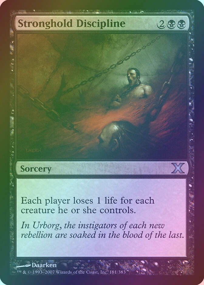 Stronghold Discipline (10E) (181) / Foil
