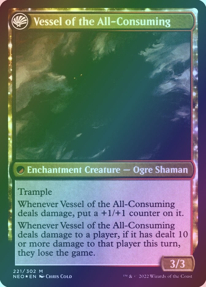 Hidetsugu Consumes All // Vessel of the All-Consuming (PNEO) (221s) / Foil — cara 2 de 2