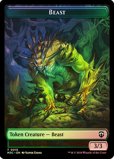 Beast Token T15 // Insect Token T25 (TM3C) / Ripple Foil
