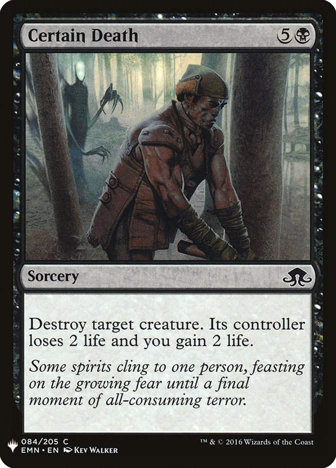 Certain Death (MYS)