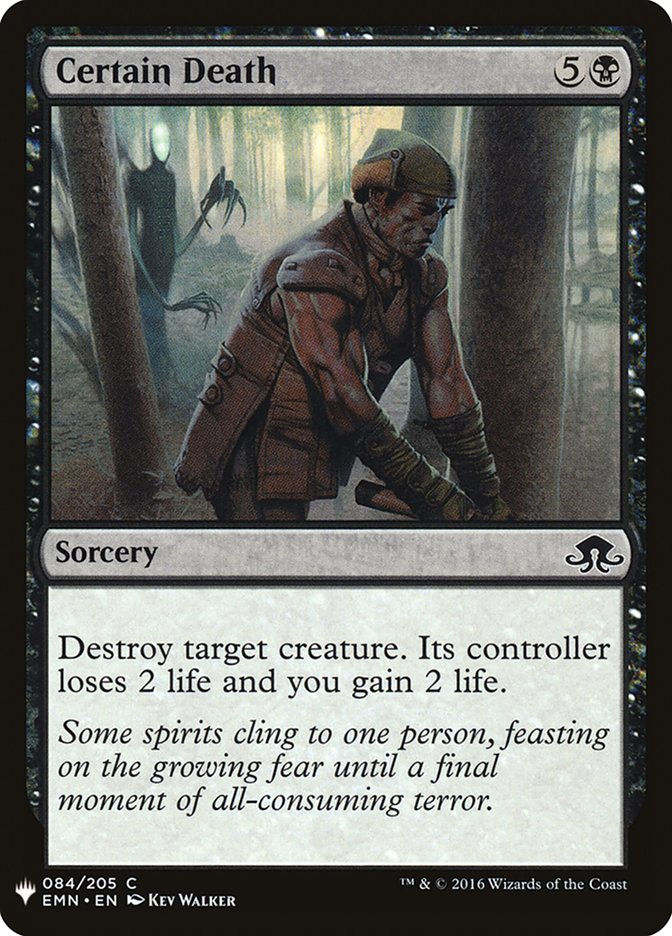 Certain Death (MYS)