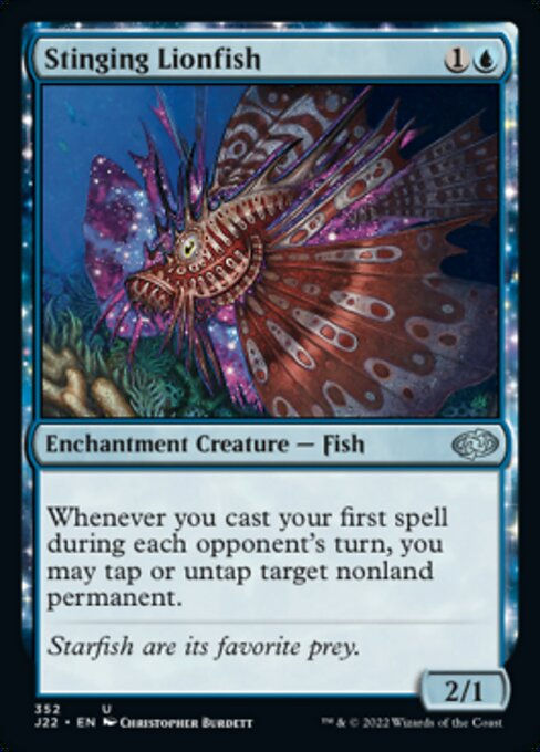 Stinging Lionfish (J22))