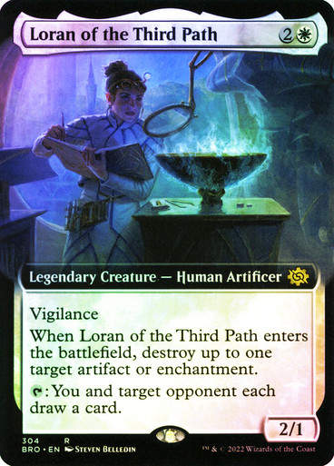 Loran of the Third Path (BRO) / Extended Art Foil