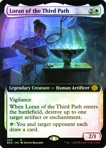 Loran of the Third Path (BRO) / Extended Art Foil