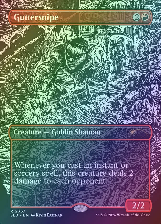 Guttersnipe (SLD) (2357) / Borderless / Foil