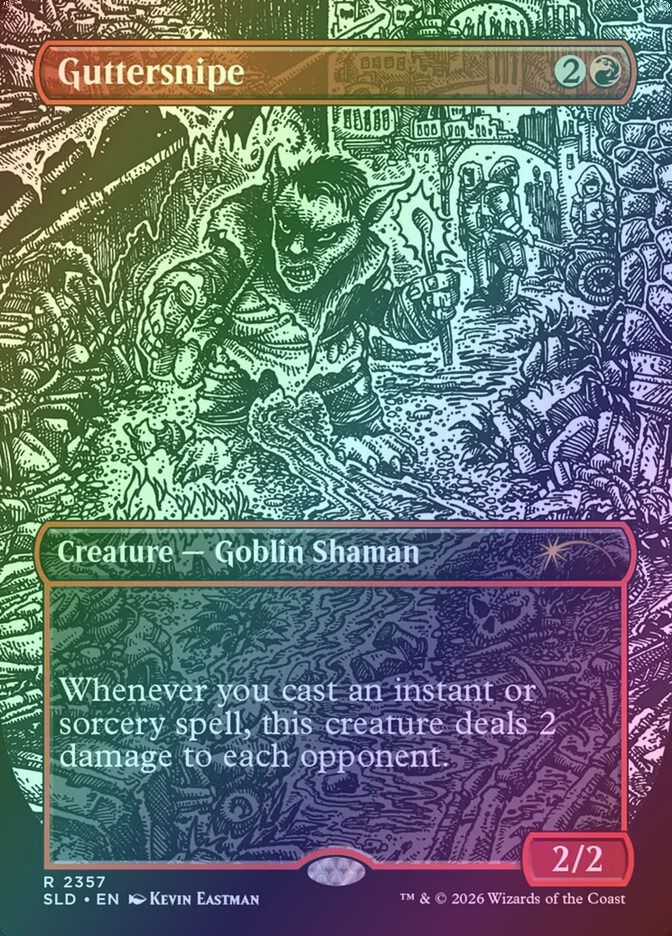 Guttersnipe (SLD) (2357) / Borderless / Foil