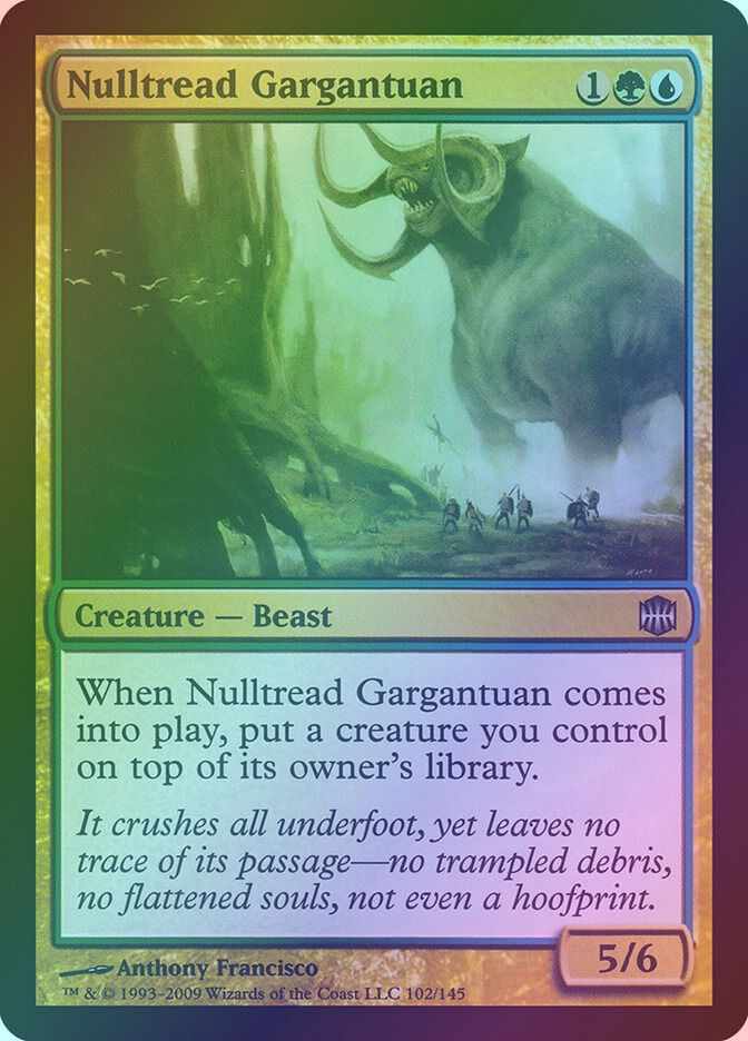 Nulltread Gargantuan (ARB) (102) / Foil