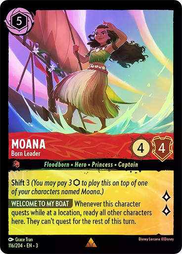 Moana - Born Leader (LOR_ITI) / Foil