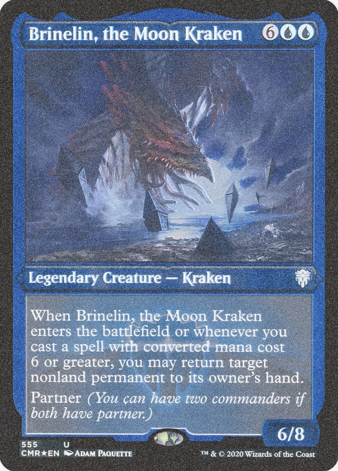 Brinelin, the Moon Kraken (CMR) (555) / Foil Etched