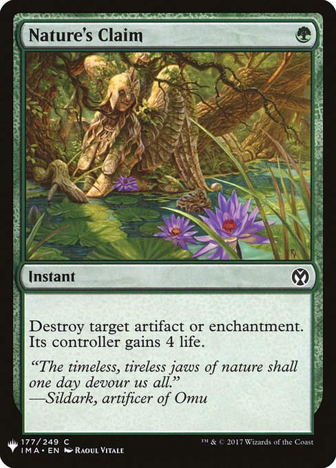 Nature's Claim (PLST) (IMA-177)