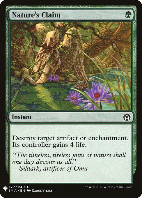 Nature's Claim (PLST) (IMA-177)