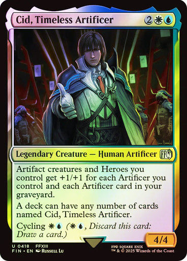 Cid, Timeless Artificer (FIN) (418) / Foil