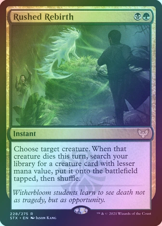 Rushed Rebirth (STX) (228) / Foil