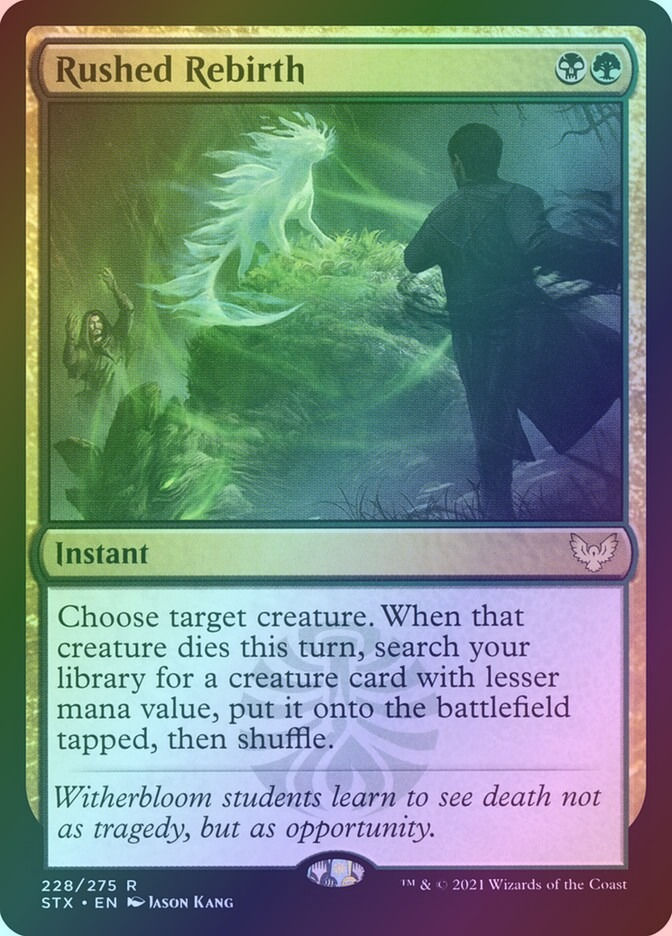 Rushed Rebirth (STX) (228) / Foil