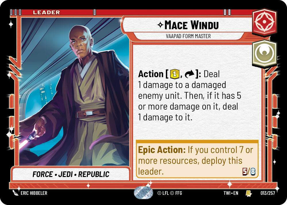 Mace Windu - Vaapad Form Master (TWI) (013/257)