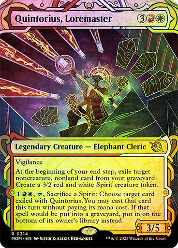 Quintorius, Loremaster (mom_314) / Showcase / Foil