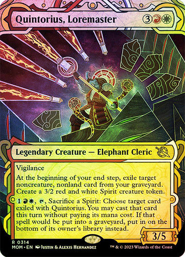 Quintorius, Loremaster (mom_314) / Showcase / Foil