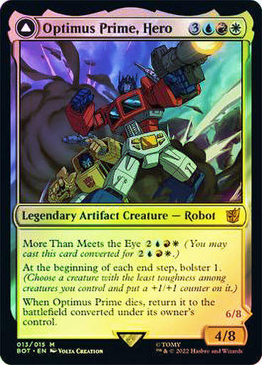 Optimus Prime, Hero // Optimus Prime, Autobot Leader (BOT) (13) / Foil