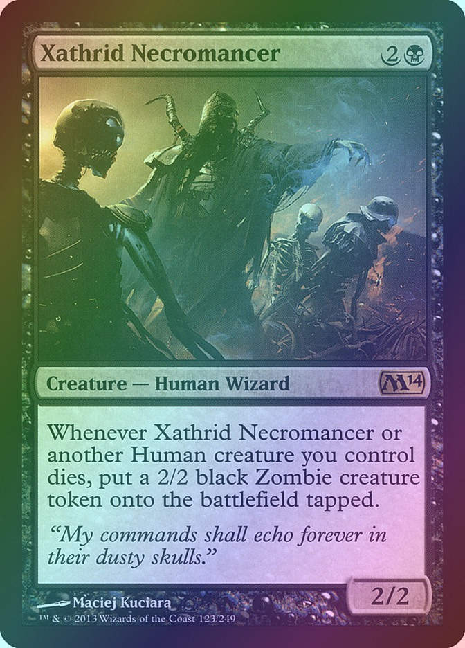 Xathrid Necromancer (M14) (123) / Foil