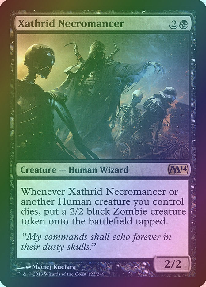 Xathrid Necromancer (M14) (123) / Foil