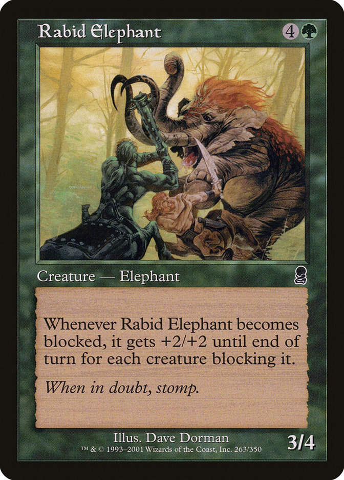 Rabid Elephant (ody)