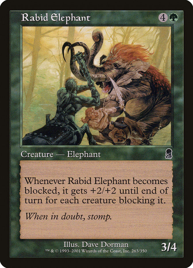 Rabid Elephant (ody)