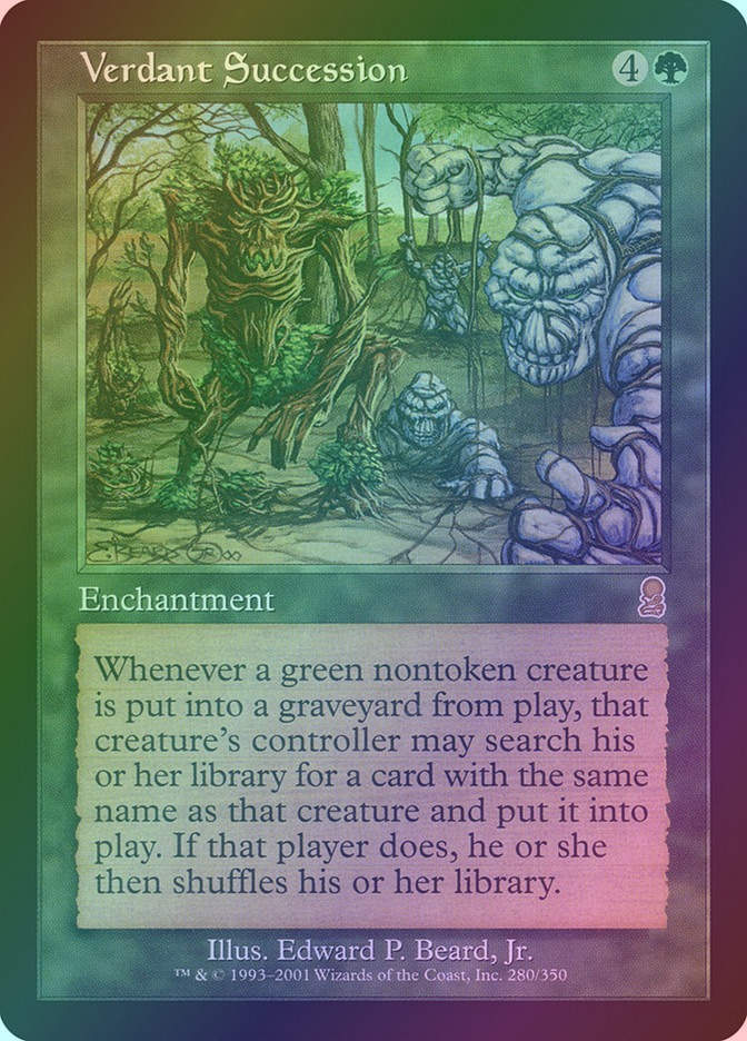 Verdant Succession (ODY) (280) / Foil