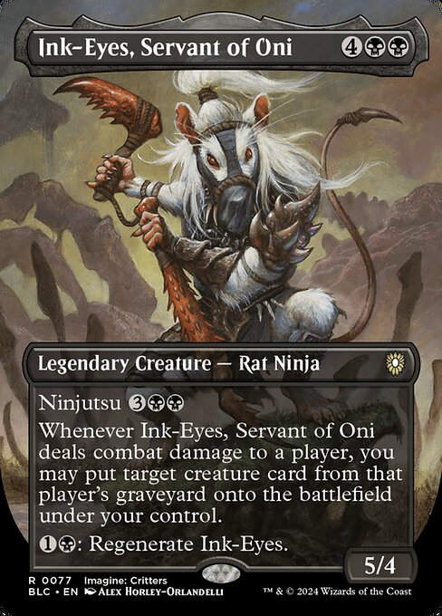 Ink-Eyes, Servant of Oni (blc) (77) / Borderless