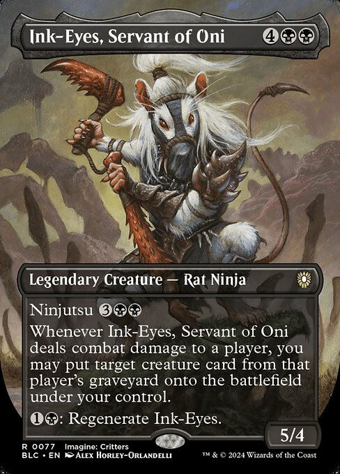 Ink-Eyes, Servant of Oni (blc) (77) / Borderless
