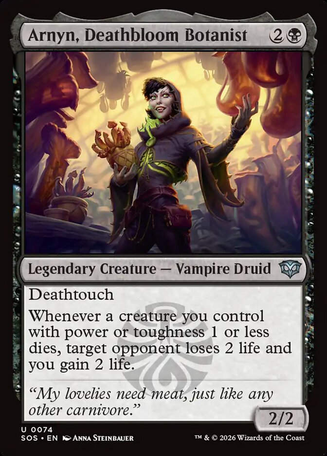 Arnyn, Deathbloom Botanist (SOS) (74)