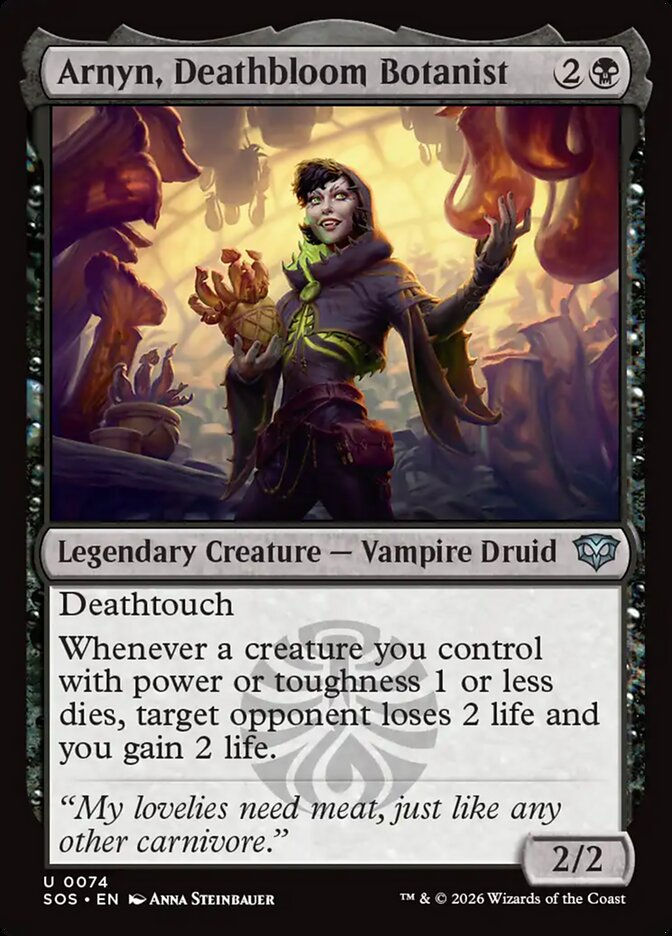 Arnyn, Deathbloom Botanist (SOS) (74)