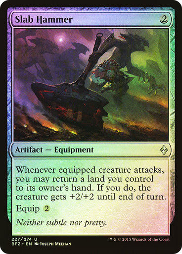 Slab Hammer (BFZ) (227) / Foil