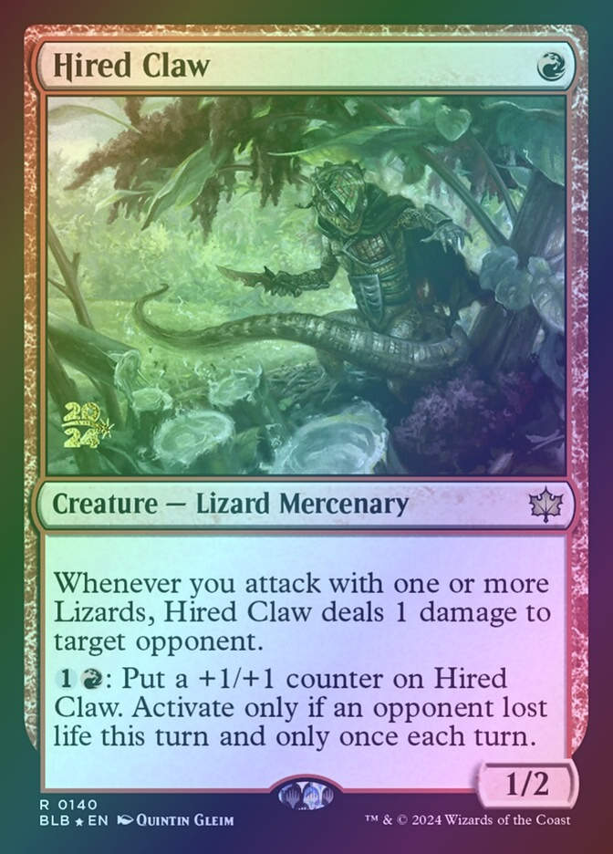 Hired Claw (PBLB) (140s) / Foil