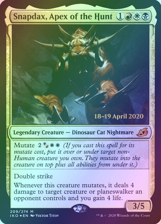 Snapdax, Apex of the Hunt (PIKO) (209s) / Foil