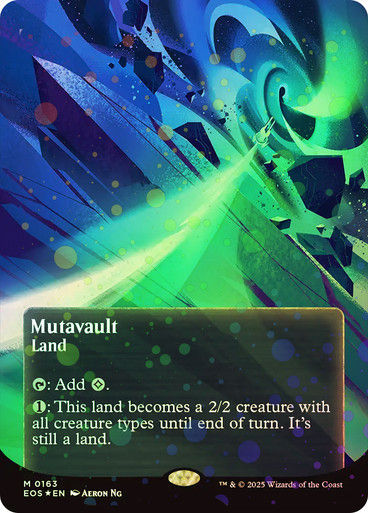 Mutavault (EOS) (163) / Borderless Galaxy Foil