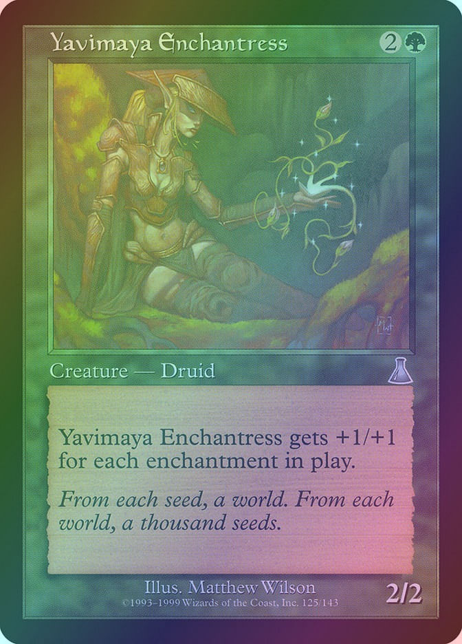 Yavimaya Enchantress (UDS) (125) / Foil