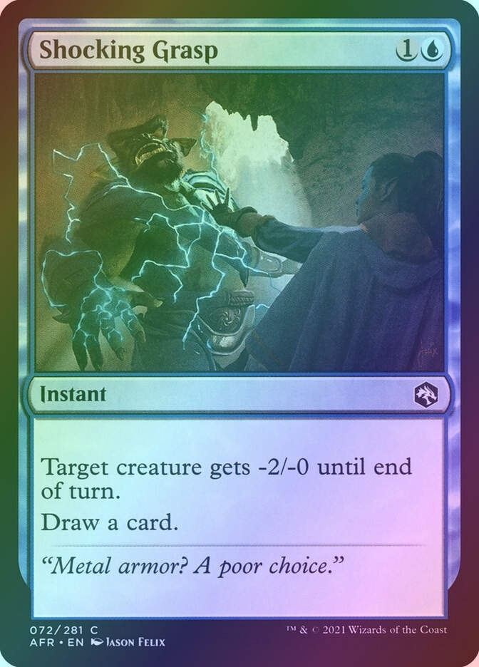 Shocking Grasp (AFR) (72) / Foil
