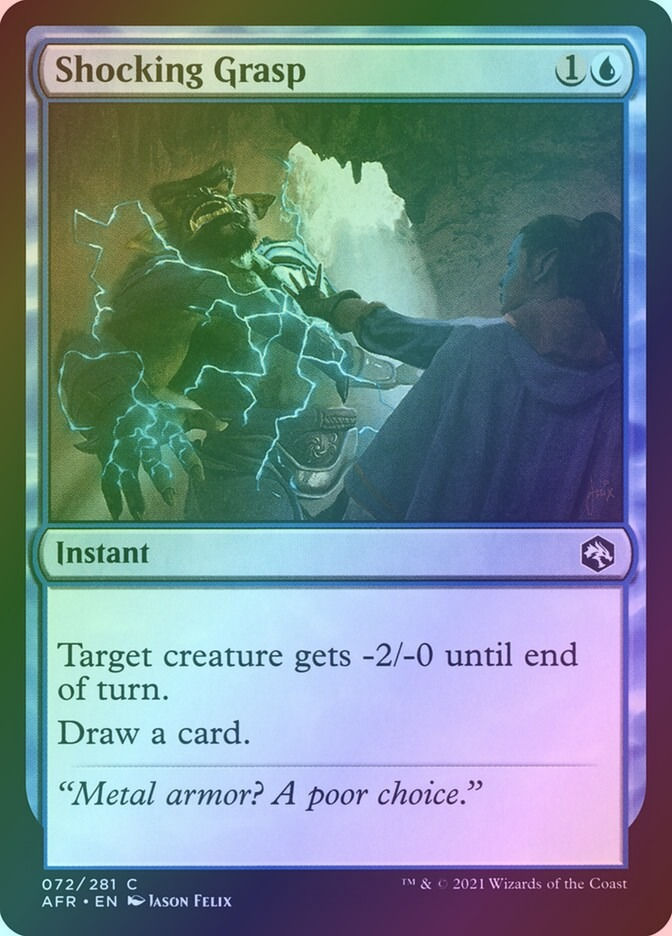 Shocking Grasp (AFR) (72) / Foil
