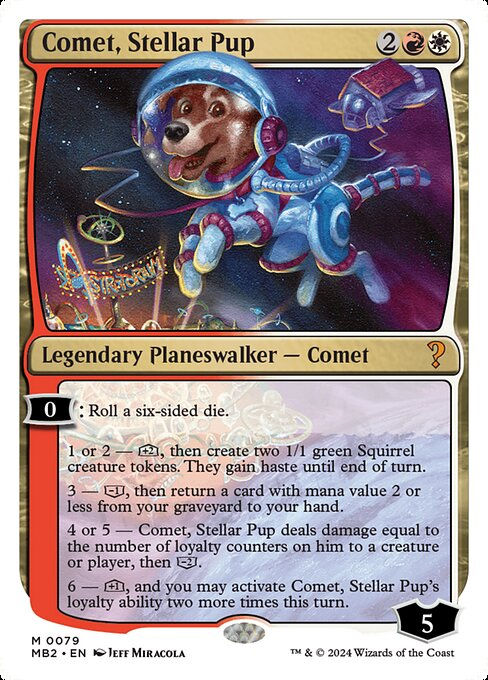 Comet, Stellar Pup (MB2) (79)