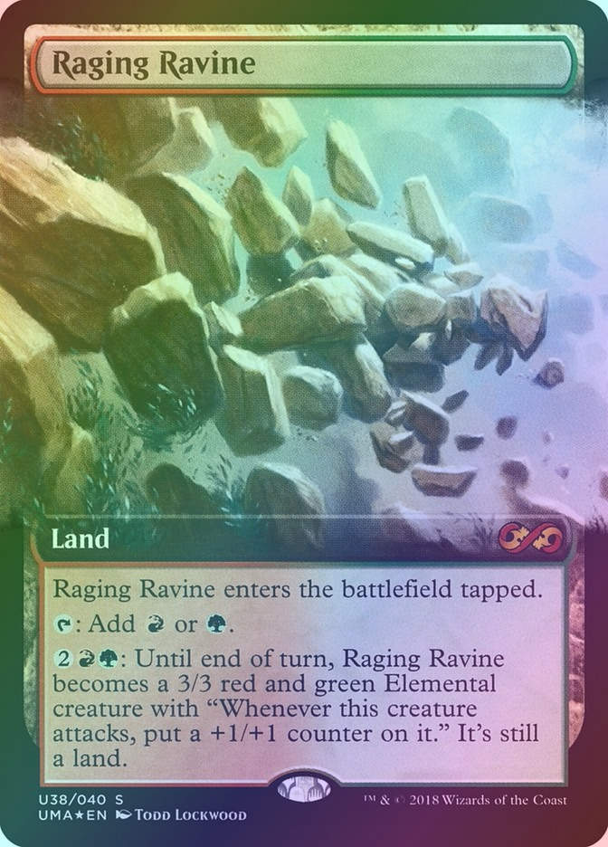 Raging Ravine (PUMA) (U38) / Extended Art / Foil