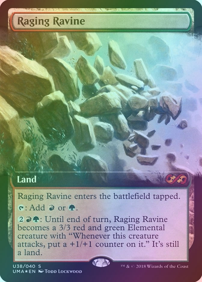 Raging Ravine (PUMA) (U38) / Extended Art / Foil