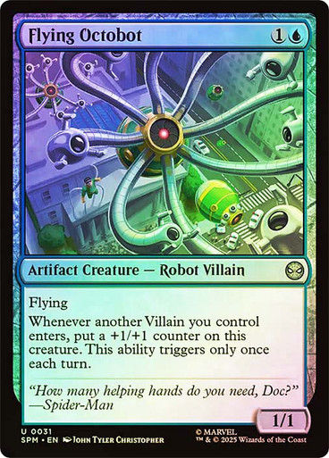 Flying Octobot (SPM) (31) / Foil
