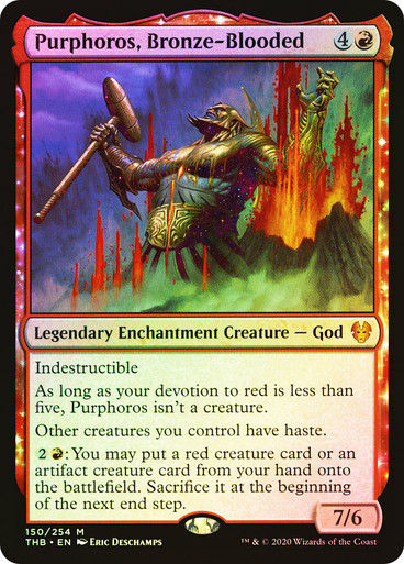 Purphoros, Bronze-Blooded (THB) (150) / Foil