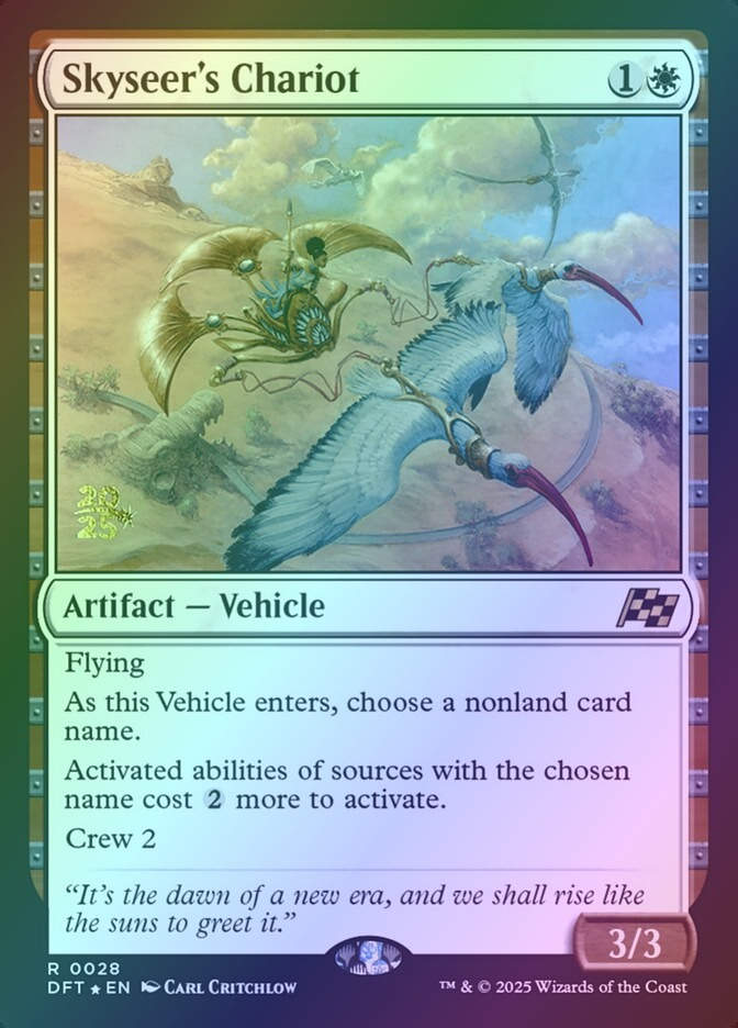 Skyseer's Chariot (PDFT) (28s) / Foil