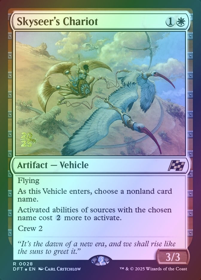 Skyseer's Chariot (PDFT) (28s) / Foil