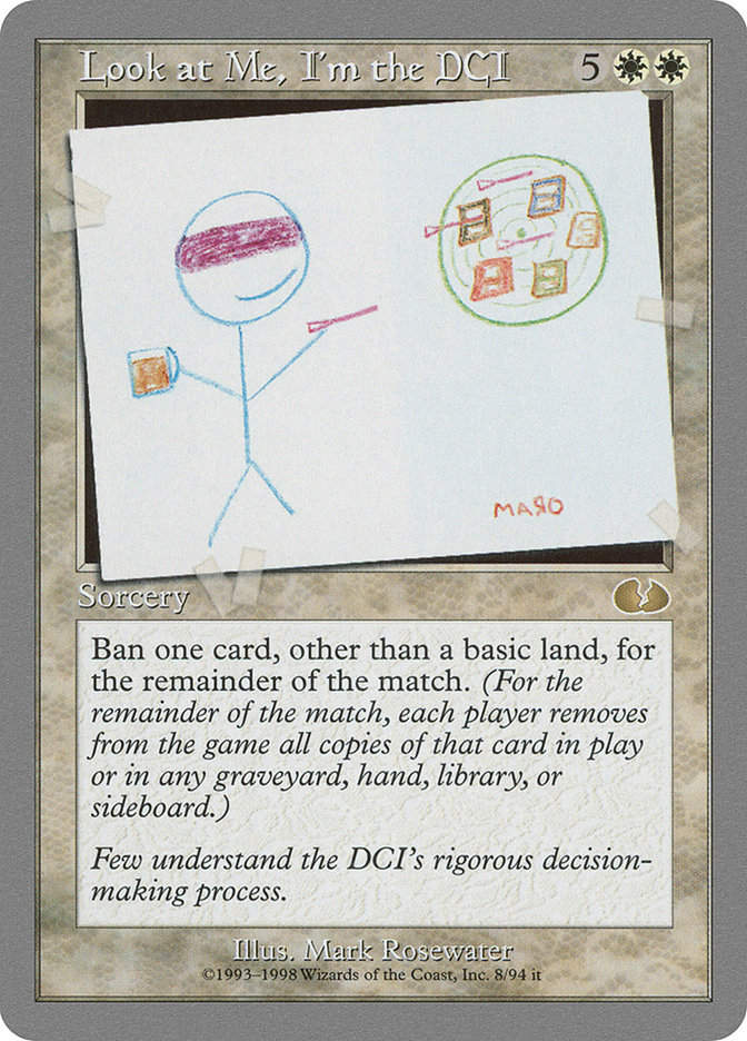 Look at Me, I'm the DCI (ugl)