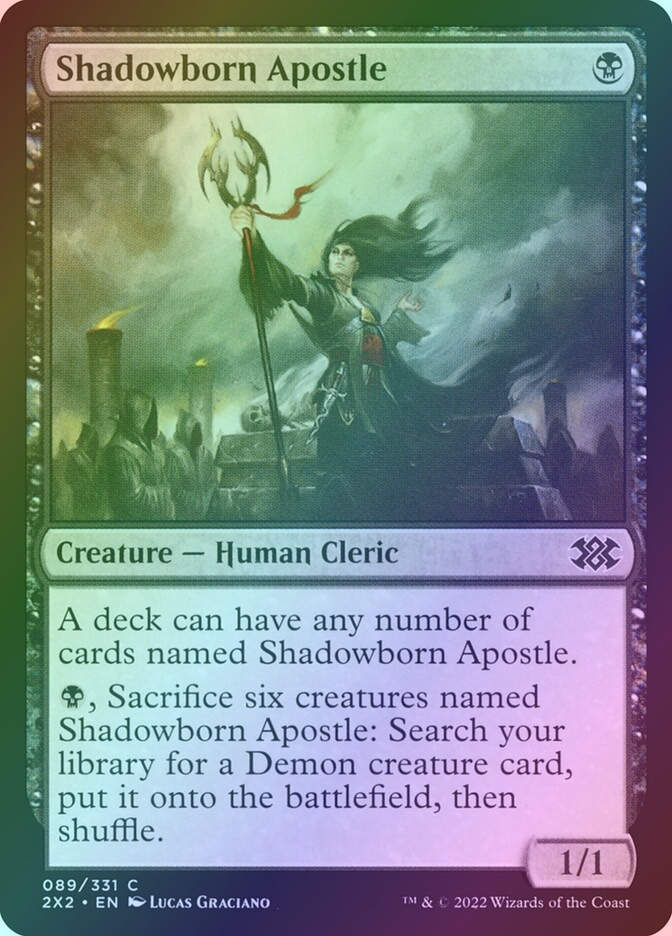 Shadowborn Apostle (2X2) (89) / Foil