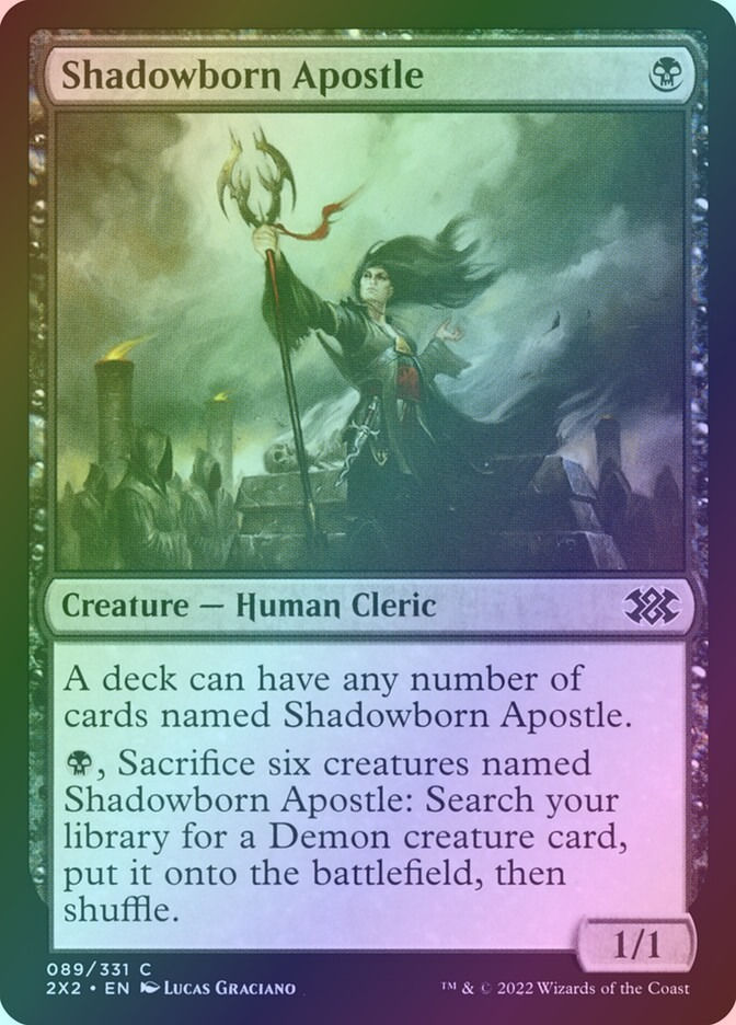 Shadowborn Apostle (2X2) (89) / Foil
