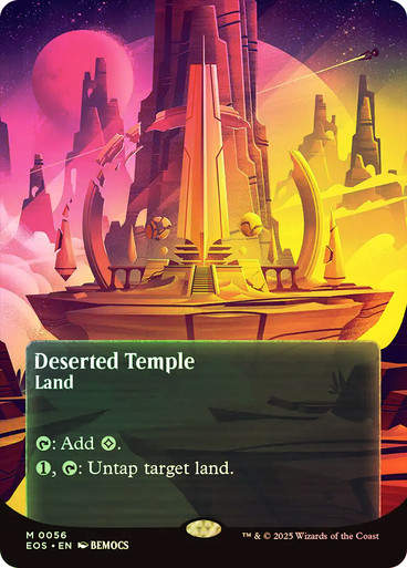 Deserted Temple (EOS) (56) / Borderless / Foil