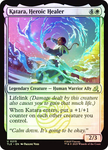 Katara, Heroic Healer (TLE) (215) / Foil